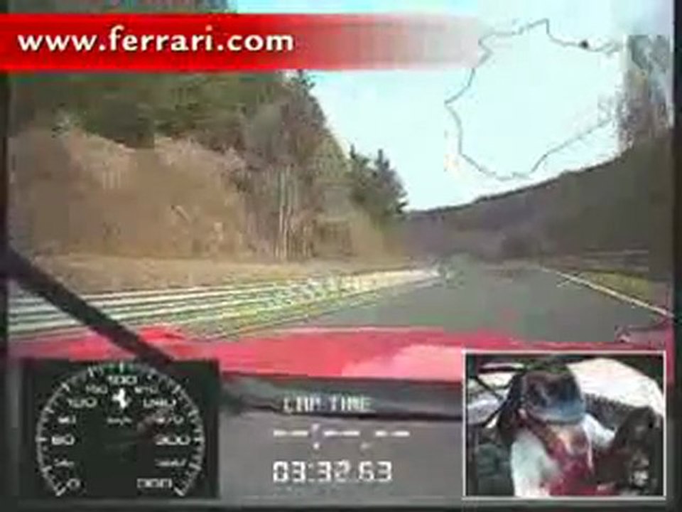 Ferrari 599XX sets new record on the Nurburgring