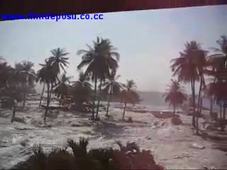 Tsunami Thailand - amatör kamera - Dehşet anları
