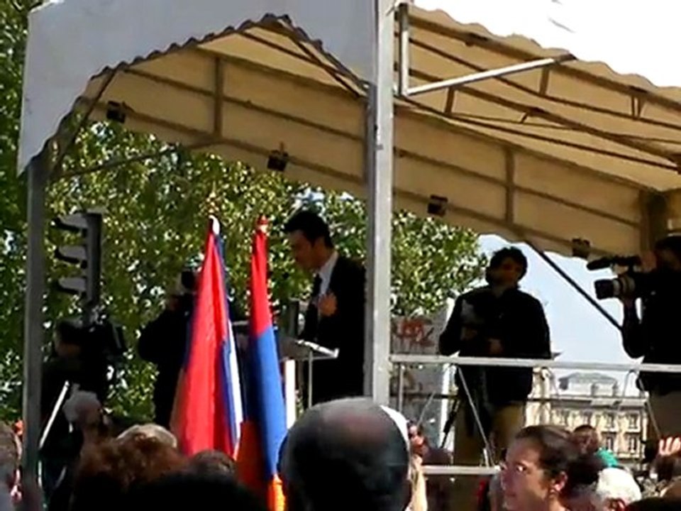 Discours sur la situation Amrénie Turquie en avril 2010