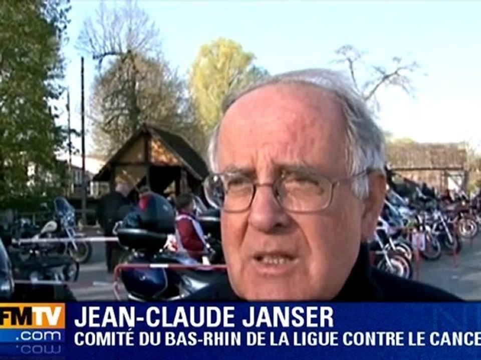 Des motards roulent contre le cancer