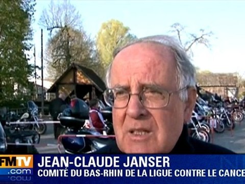 Des motards roulent contre le cancer