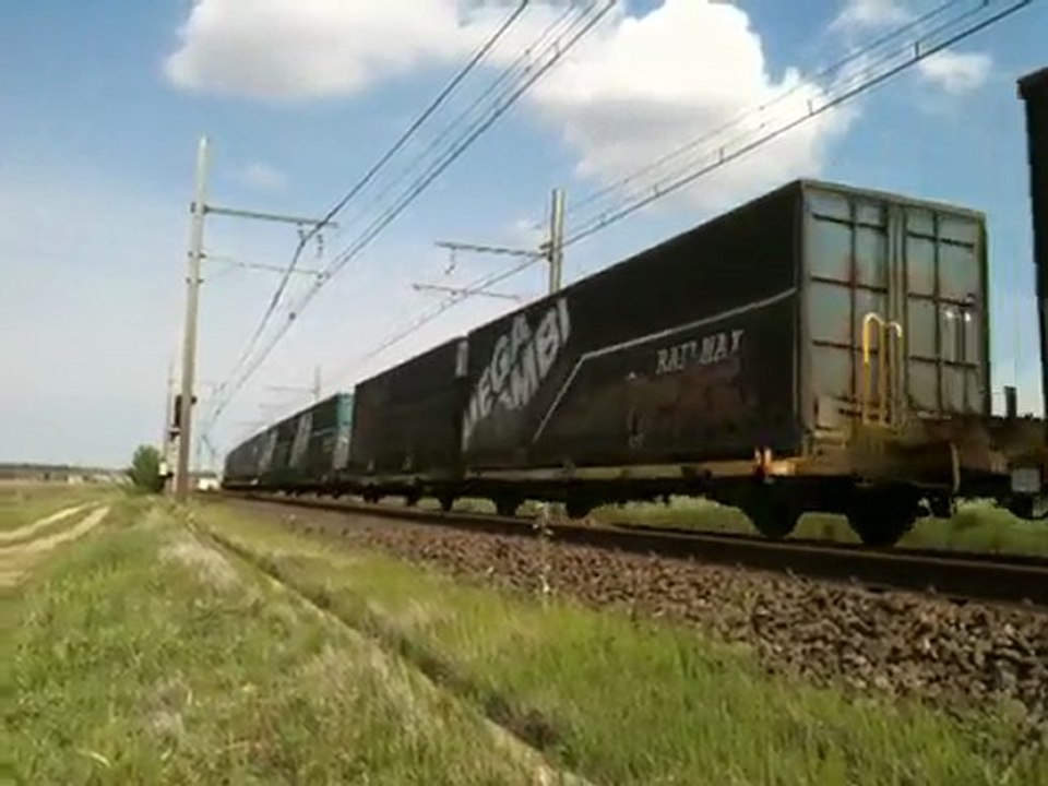 tgv + fret a cote de BEZIERS