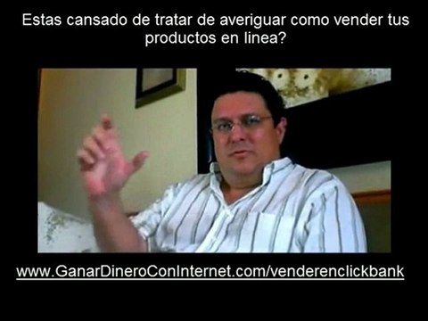 Como Vender en Internet Productos Digitales en CLICKBANK