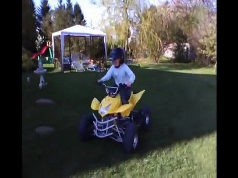 Video Quad 20100424 1er de la saison Antoine