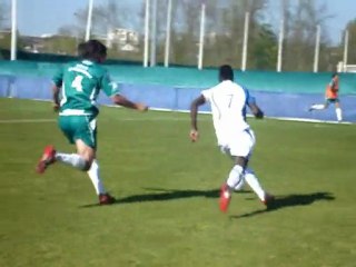 Auxerre B contre Carquefou en CFA (saison 2009-2010)