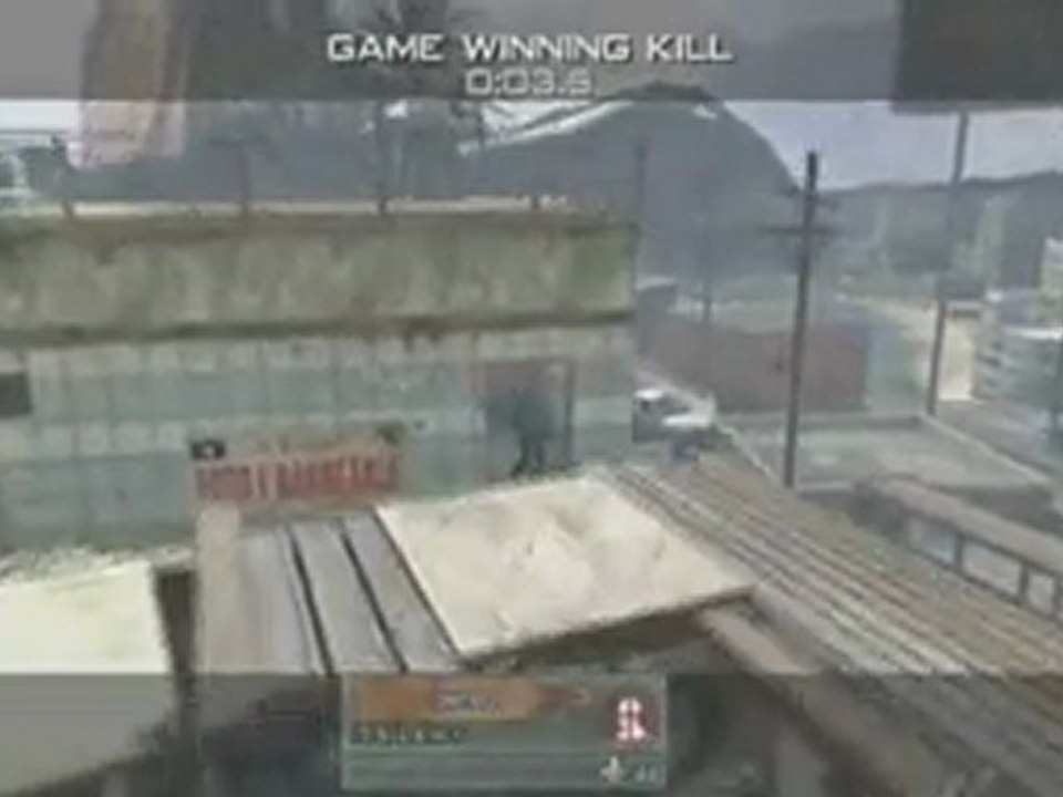 MW2 BEST MATCH WINNING KILL