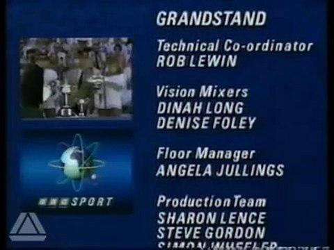 BBC Grandstand 1989 closing credits