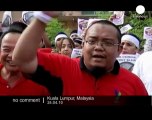 Malaysia, anti-Blair Demonstration