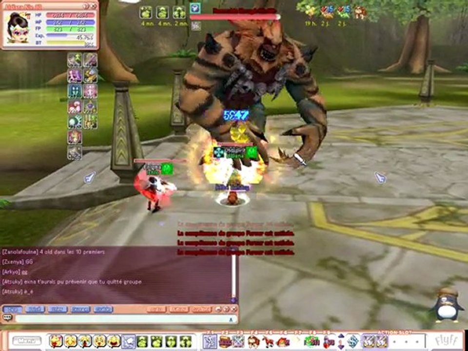 Flyff  instance désirea Master