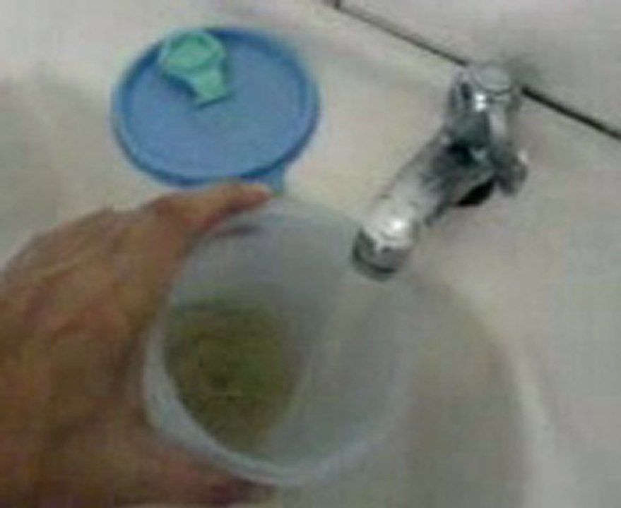 pollution eau homogène