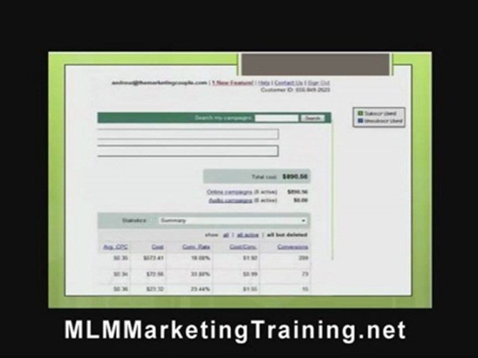 Network Marketing Training  MLMZing   Part  4