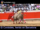 El Cordobés, herido en Barcelona