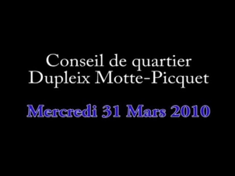 CQ Dupleix/Motte-Picquet du 31/03/10
