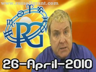 RussellGrant.com Video Horoscope Libra April Monday 26th