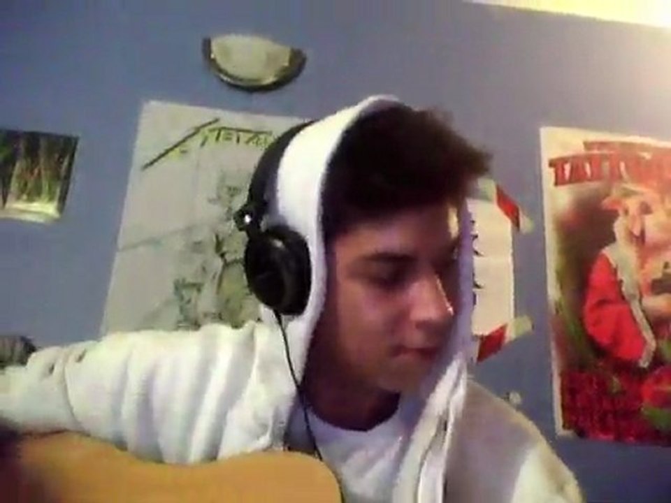 Du n'importe quoi by me a la guitare