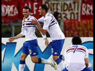 AS Roma 1-2 Sampdoria Pazzini double