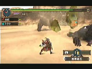 【MHP2G】 DM231C+アマレコTV+AviUtl 動画UPテスト2