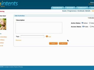 My Intents - Activities Training