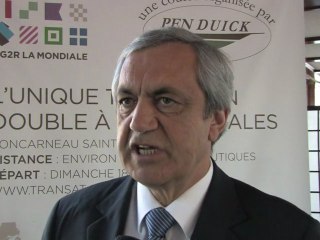 JT : Yvon Breton présente la Transat AG2R- La Mondiale