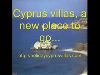 Cyprus holiday villas