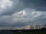 Le ciel en vidéo accéléré en fin d'après midi en Haute-Loire