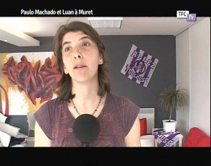 Machado et Luan en visite à Muret