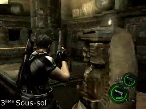 Soluce Resident Evil 5 : Chapitre 4-2 - La pyramide
