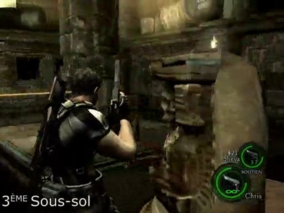 Soluce Resident Evil 5 : Chapitre 4-2 - La pyramide