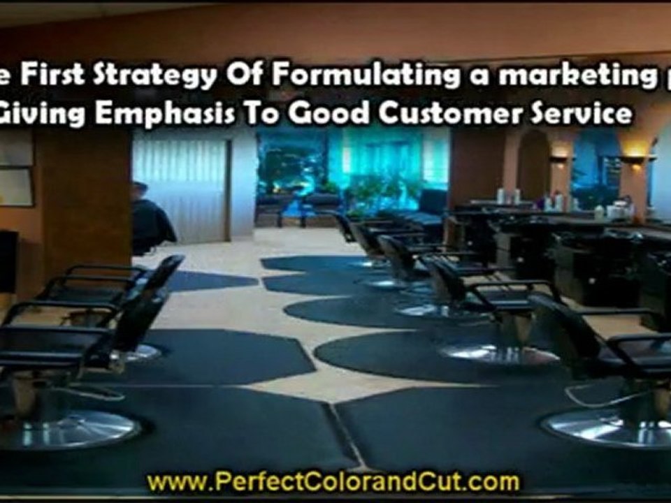 Salon Marketing Plan