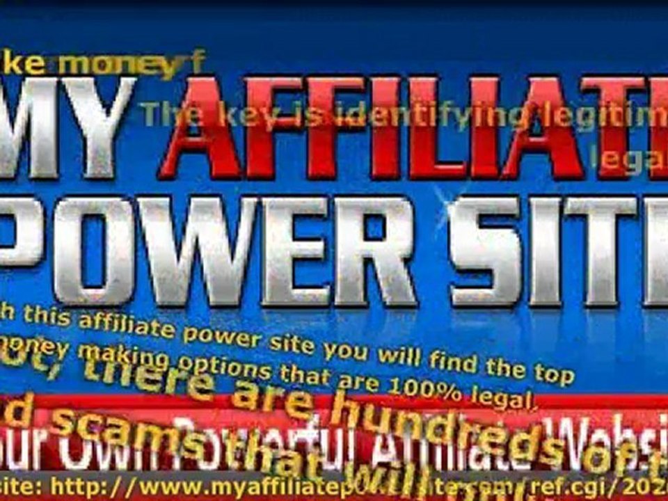 My Affiliate Power Site - The Best Make Money Program In 201