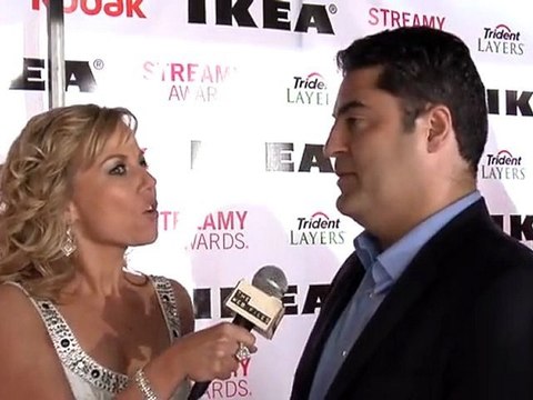 Cenk Uygur - 2010 Streamy Awards Red Carpet
