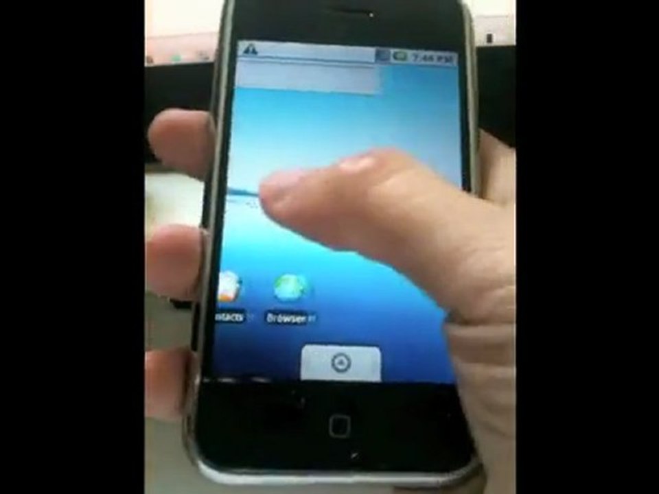 Android sur Iphone