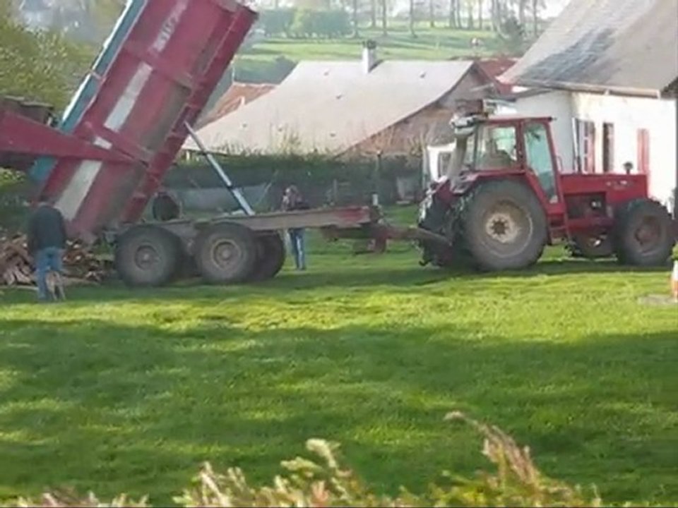 Dechargement de bois