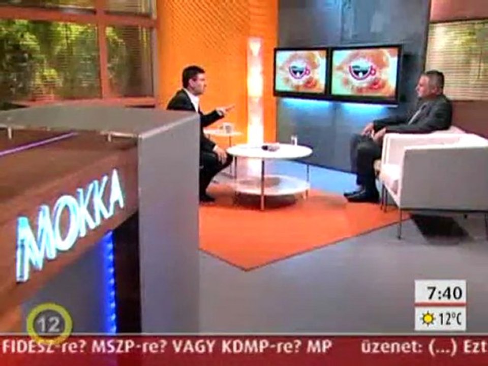 Balczó Zoltán - 2010. április 26, TV2 - Mokka