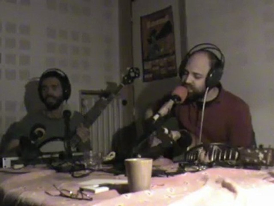 Côme + NERK en session acoustique dans le Rock Aix-press