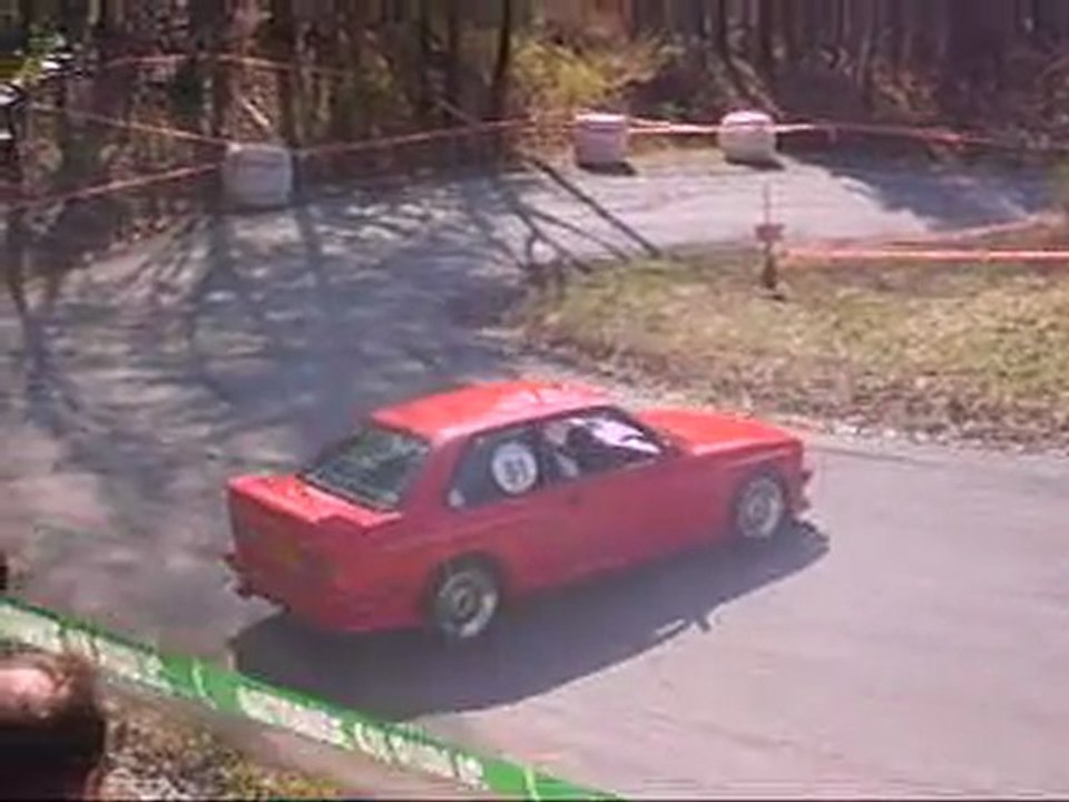 BMW M3 E30 à la montée historique de Quintal 2010