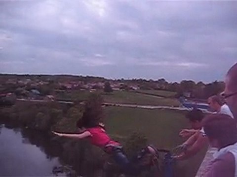 Mon 1er saut à l'élastique