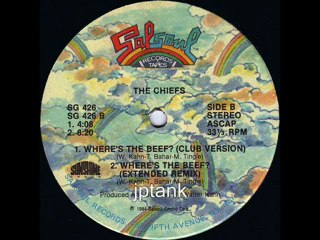 the chiefs ~~ where's the beef ~~ 84 SALSOUL RECORDS US