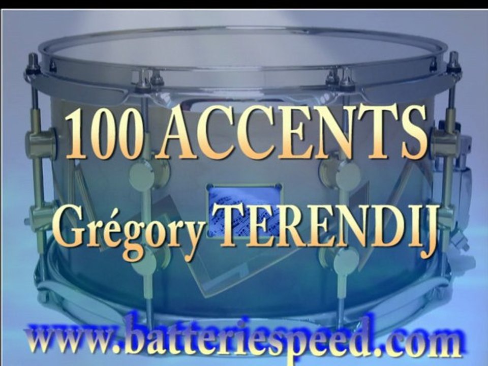 100 accents Grégory TERENDIJ