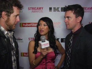 A.J. Buckley and Travis Wester-2010 Streamy Awards Red ...