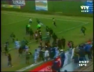 gresca en la cancha de rampla