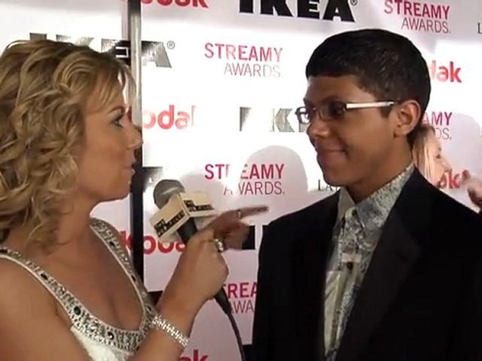 Tay Zonday-2010 Streamy Awards Red Carpet