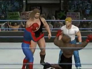 SVR2010 CAW Tournament 5 Match 11 Four Man Battle Royal