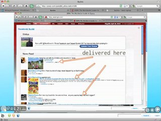 Buckts - Firefox Add-on for Facebook, RSS and more