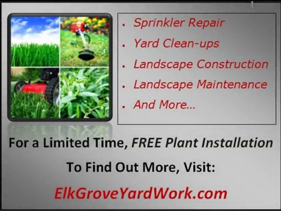 Landscape Construction Elk Grove Ca.