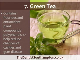 Southampton Dentist Recommends Top 10 Foods for Healthy Tee