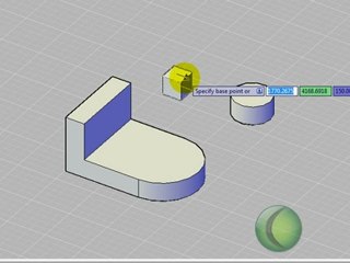 AutoCAD 3D Modelling - Positioning Objects