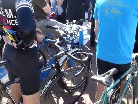 INAUGURATION DE LA PISTE CYCLABLE CHRISTIAN ESTROSI