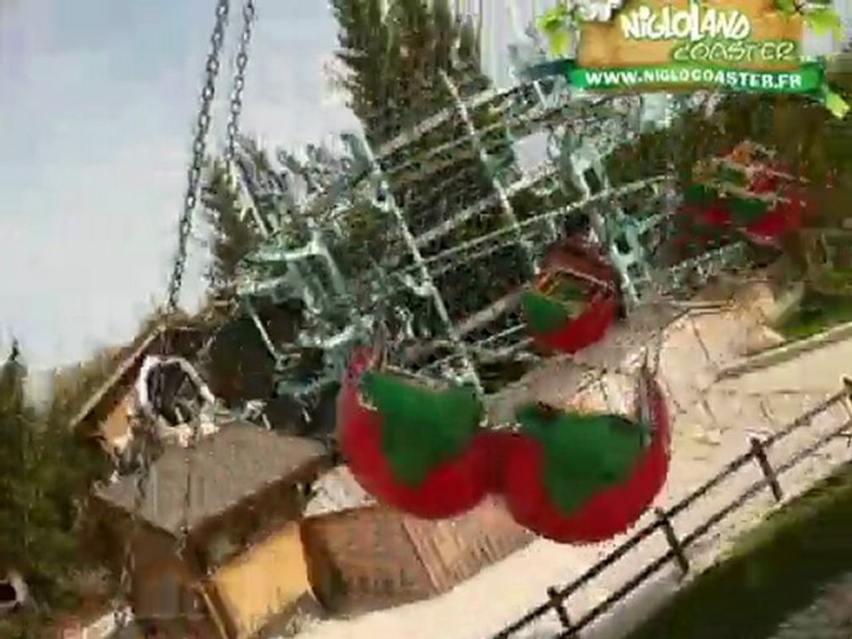 L'Apple Flight HQ du parc d'attractions Nigloland et sur Nig