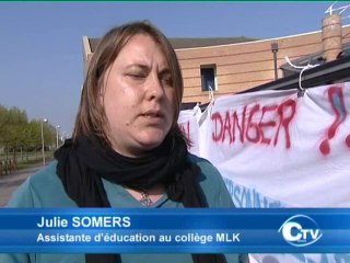 Les professeurs de MLK toujours mobilisés